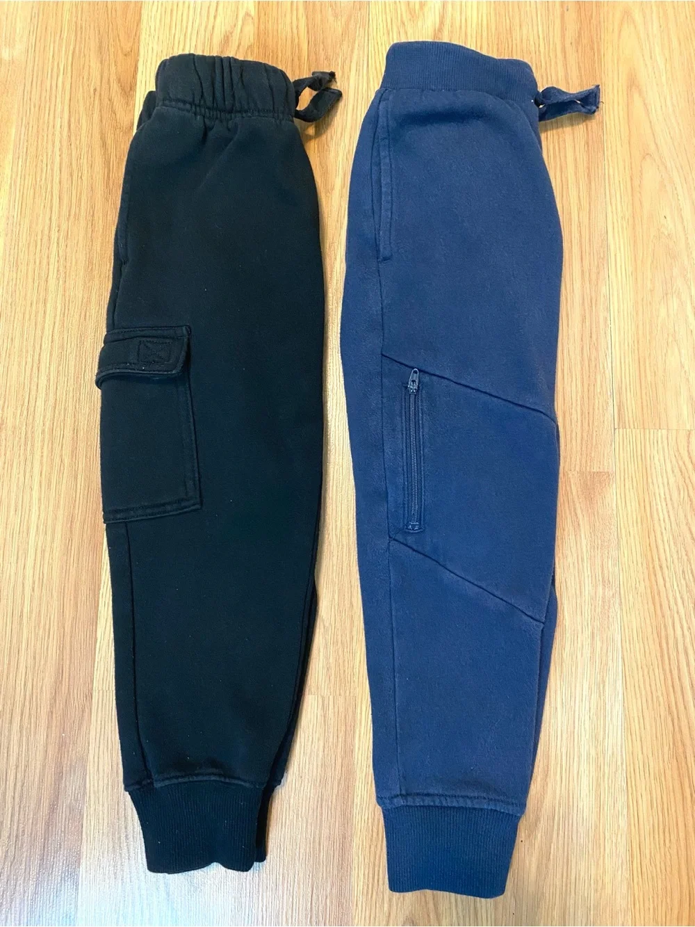 📚CHILDRENS PLACE BOYS FLEECE CARGO SWEATPANTS BUNDLE OF 2! JOGGERS SOFT SIZE 5/6